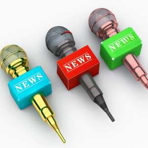 现代新闻媒体话筒3D模型下载